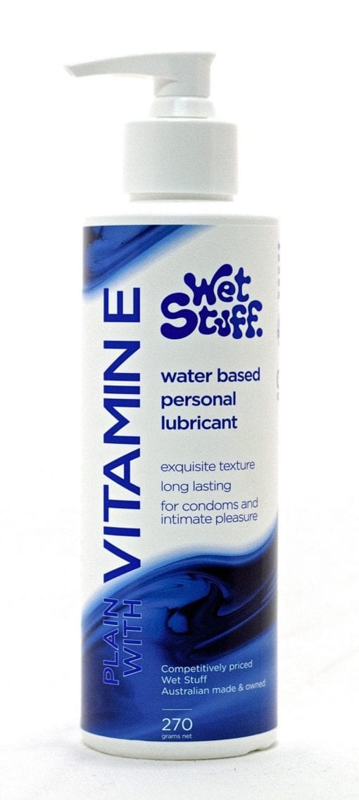 Wet Stuff Plain with Vitamin E Pump 270g