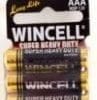 Wincell Super Heavy Duty AAA Shrink 10Pk Battery