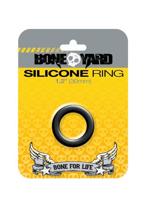Boneyard Silicone Ring 30mm Black - Image 5
