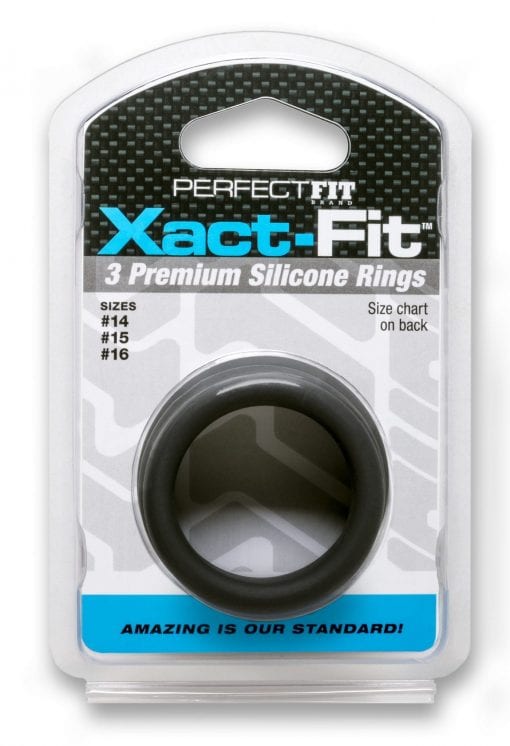 Xact-Fit Silicone Rings Medium 3 Ring Kit - Image 2