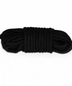 Fetish Bondage Rope 10m Black