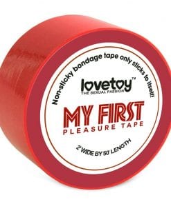 My First Non-Sticky Bondage Tape Red