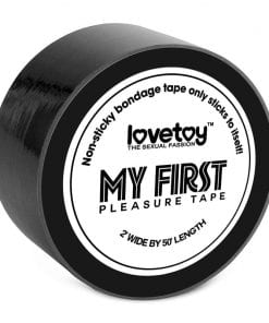 My First Non-Sticky Bondage Tape Black