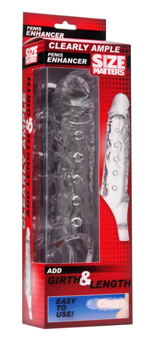 Clearly Ample Penis Enhancer Sheath - Image 2