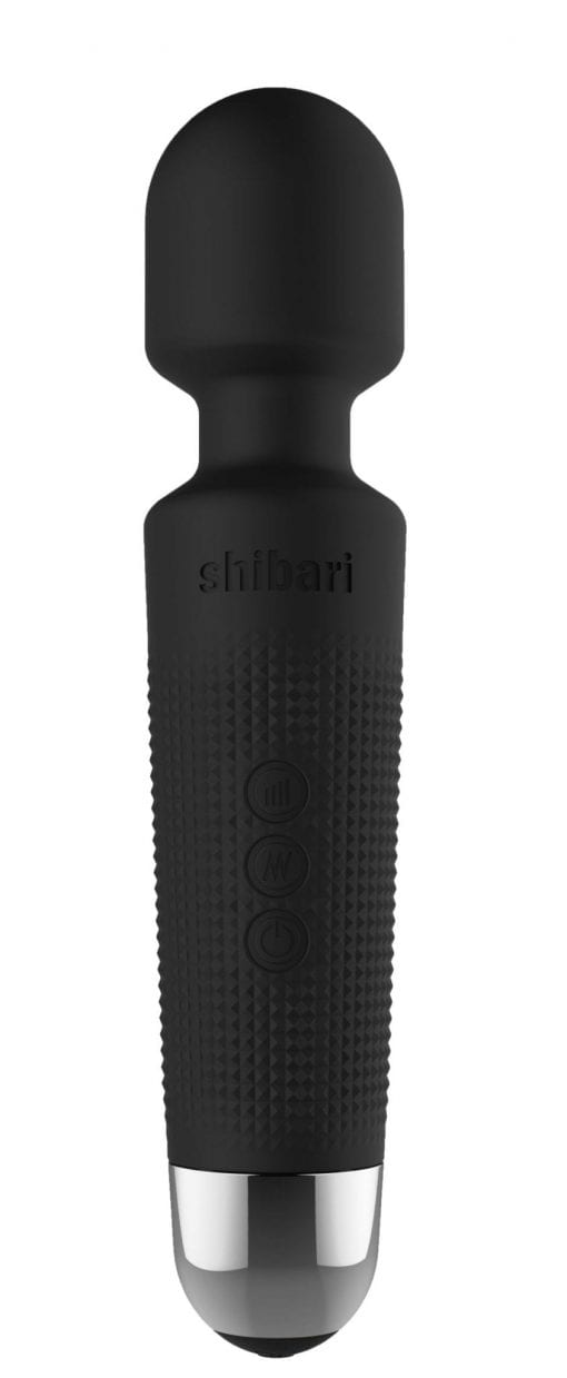 Shibari Mini Wand Halo 20X Black