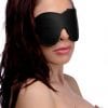 Black Fleece Lined Blindfold