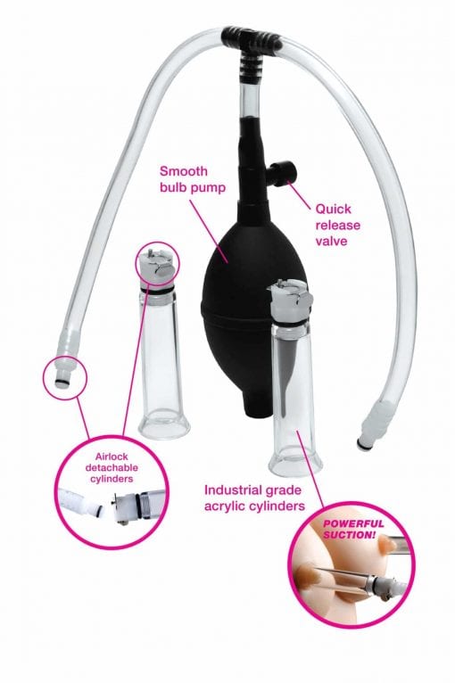 Nipple Pumping System with Dual Cylinders - Image 3
