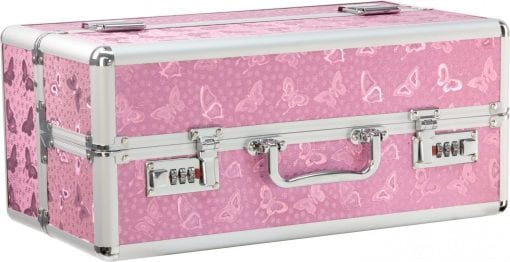 Lockable Large Vibrator Case Pink - Image 4
