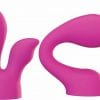 PalmSensual Massager Heads Pink (For use with PalmPower)