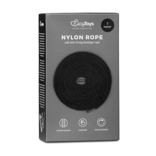 Bondage Rope 5m Black - Image 2