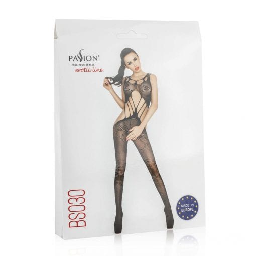 Bodysuit Fishnet With Large Holes - Image 4