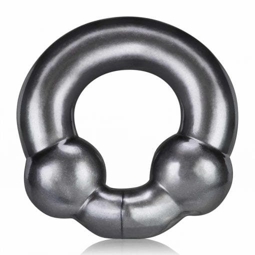 Ultraballs 2 Pk Cockring Black And Clear - Image 3