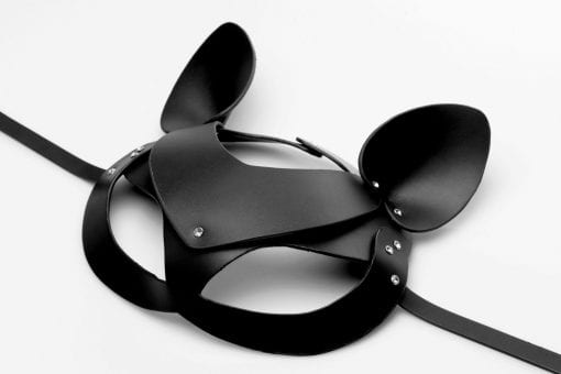 Bad Kitten Leather Cat Mask - Image 4