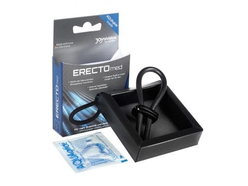 ERECTOmed Adjustable Cock Ring Black - Image 2