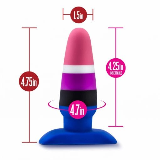 Avant Pride P5 Fluid Silicone Butt Plug - Image 7