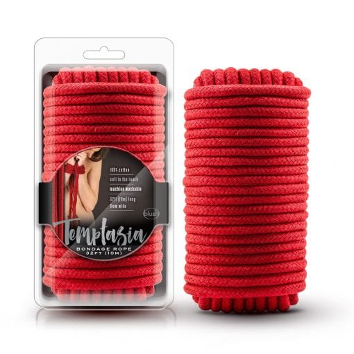 Temptasia Bondage Rope 10m Red