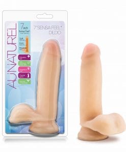 Au Naturel 7in Sensa Feel Dildo Beige