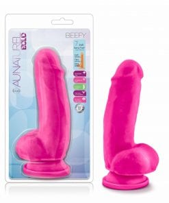 Au Naturel Bold Beefy 7in Dildo Pink