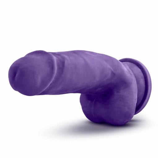 Au Naturel Bold Beefy 7in Dildo Purple - Image 4