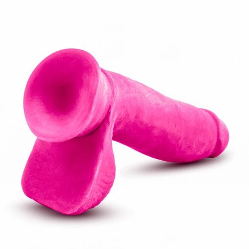 Au Naturel Bold Pleaser 7in Dildo Pink - Image 5