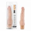 Dr Skin Cock Vibe 4 8in Vibrating Cock Beige