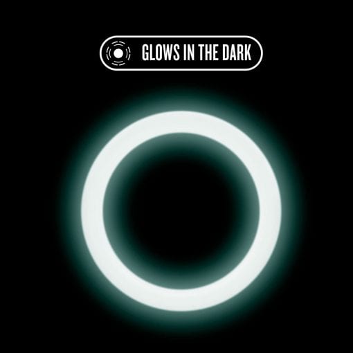 Performance Silicone Glo Cock Ring Blue Glow - Image 4
