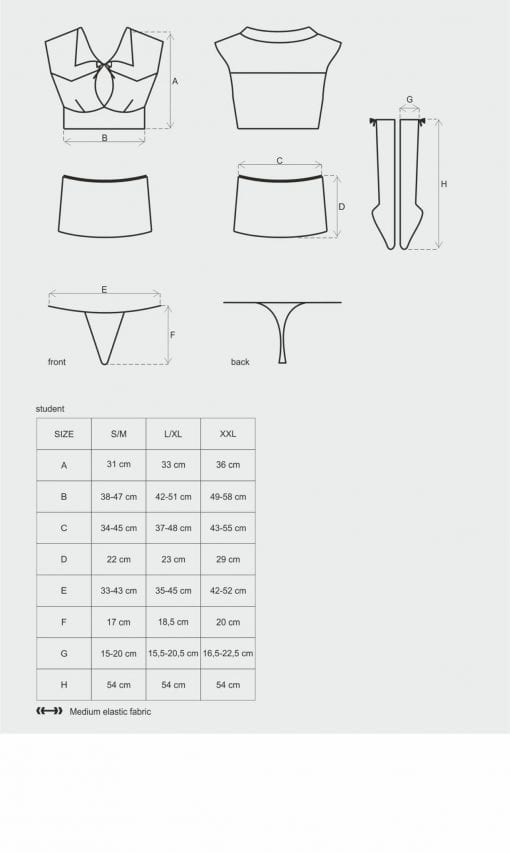 Student 4 Pc Costume - Image 5