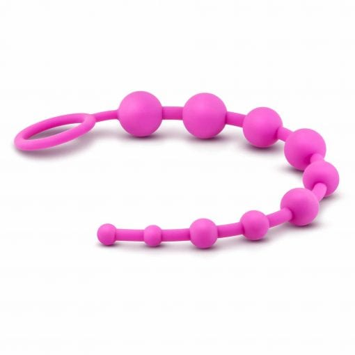 Luxe Silicone 10 Beads Pink - Image 3