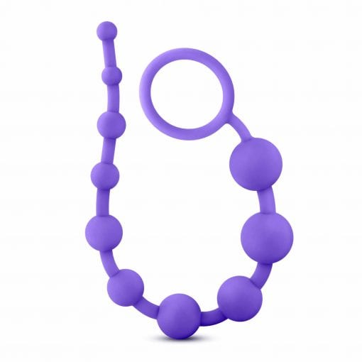 Luxe Silicone 10 Beads Purple - Image 2