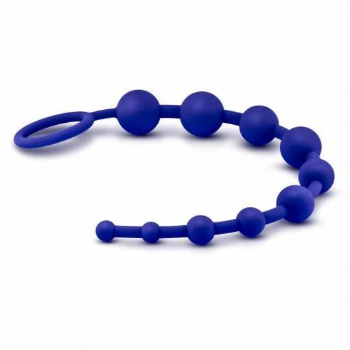 Luxe Silicone 10 Beads Indigo - Image 4