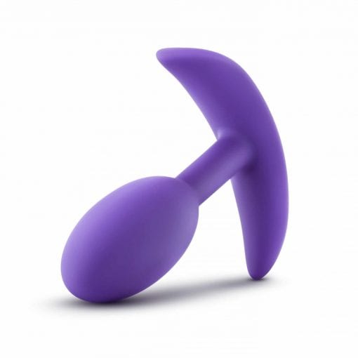 Luxe Wearable Vibra Slim Plug Small Purple - Image 4