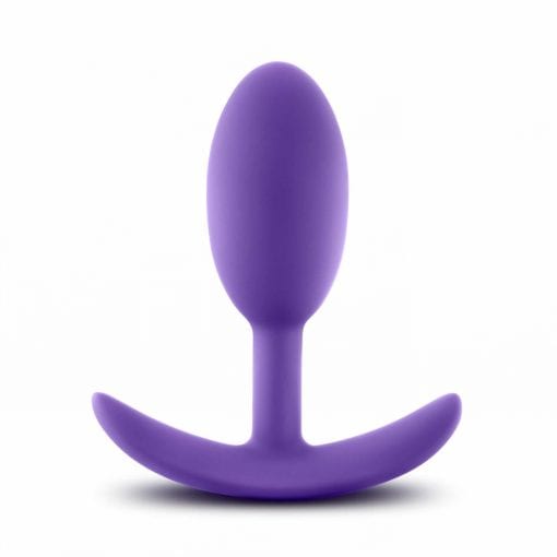 Luxe Wearable Vibra Slim Plug Medium Purple - Image 2