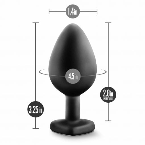 Temptasia Bling Plug Medium Black - Image 5