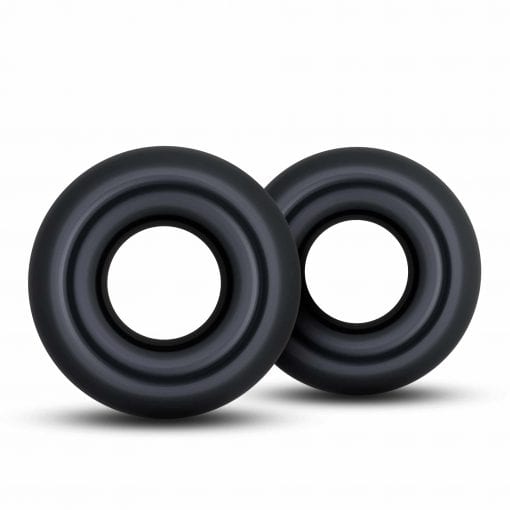 Stay Hard Donut Rings Oversized Black - Image 2