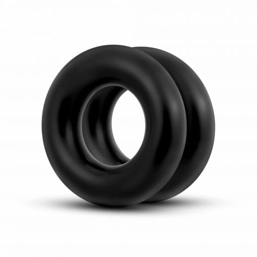 Stay Hard Donut Rings Oversized Black - Image 3