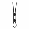 Stay Hard Silicone Double Loop Cock Ring Black - Image 2