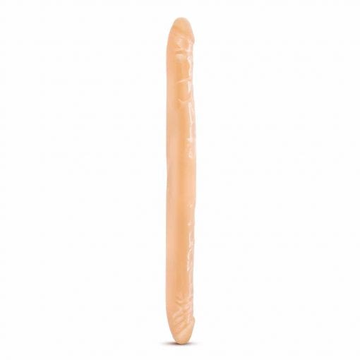 B Yours Double Dildo Beige 16in - Image 2