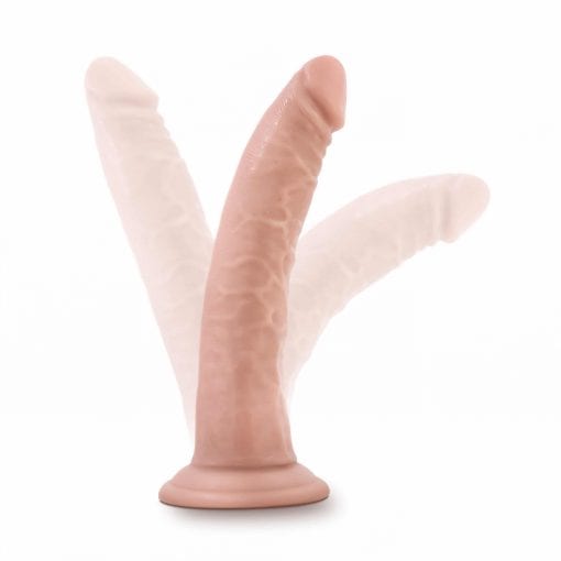 Dr Skin 7in Cock With Suction Cup Vanilla - Image 5