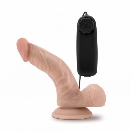 Dr Skin Dr Ken 6.5in Vibrating Cock with Suction Cup Vanilla - Image 2