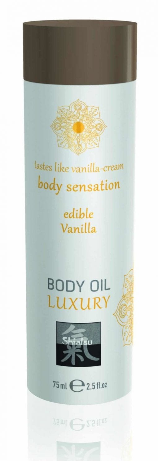 Shiatsu Luxury Body Oil Edible Vanilla