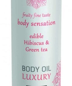 Shiatsu Luxury Body Oil Edible Hibiskus and Green Tea