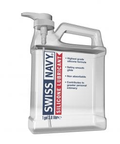 Swiss Navy Silicone Lubricant 1gal/3.8L