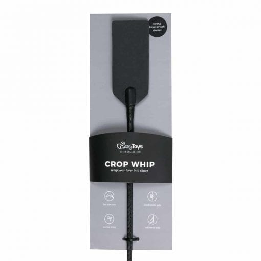 Rectangle Crop Whip Black - Image 2