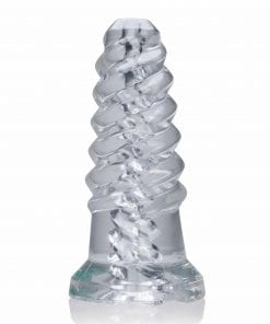 ScrewD Super Squish Corkscrew Jackoff Toy Clear