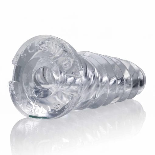ScrewD Super Squish Corkscrew Jackoff Toy Clear - Image 2