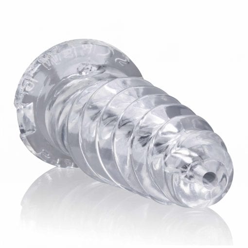 ScrewD Super Squish Corkscrew Jackoff Toy Clear - Image 3