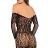 Demure Long Sleeve Mini Dress - Image 2