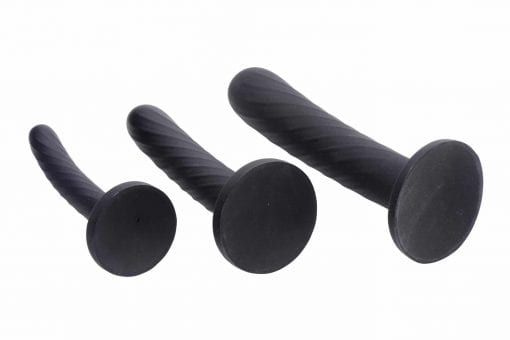 Trinity Strap-On Silicone 3 Pc Dildo Set - Image 3
