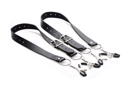 Labia Spreader Straps with Clamps - Image 3