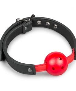 Ball Gag With PVC Ball Red